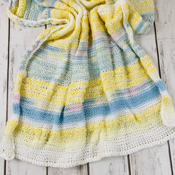 Handmade Baby Unisex Blanket Throw Afghan - Picture 5 of 7
